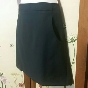 Theory 4 Black Mini Skirt Short Career Skirt